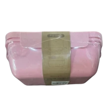 Lunch Box 1100 ml con Cuchara y Palillos - Ecológico y Práctico - Beis - Ver 6