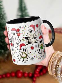 1 cái 11oz Cốc ma vui nhộn Giáng sinh Ông già Noel Cốc ma dễ thương Cốc cà phê Giáng sinh Quà tặng Giáng sinh Cốc mùa đông Cốc ngày lễ Giáng sinh Quà tặng cho cô ấy, Cách nhiệt, Có thể tái sử dụng, Chỉ rửa tay, Cốc đựng nước, Trang trí Giáng sinh, Quà tặng sinh nhật, Năm mới, Lễ tạ ơn, Tiệc tùng, Đồ uống mùa hè và mùa đông, Thích hợp cho đồ uống nóng hoặc lạnh, Đồ dùng nhà bếp, Ngày lễ tình nhân, Lễ kỷ niệm, Đám cưới, Lý tưởng cho nước trái cây, Sữa, Quà tặng cho anh ấy - Nhiều màu - Xem 5