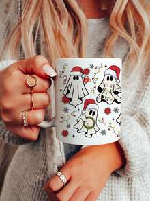 1 cái 11oz Cốc ma vui nhộn Giáng sinh Ông già Noel Cốc ma dễ thương Cốc cà phê Giáng sinh Quà tặng Giáng sinh Cốc mùa đông Cốc ngày lễ Giáng sinh Quà tặng cho cô ấy, Cách nhiệt, Có thể tái sử dụng, Chỉ rửa tay, Cốc đựng nước, Trang trí Giáng sinh, Quà tặng sinh nhật, Năm mới, Lễ tạ ơn, Tiệc tùng, Đồ uống mùa hè và mùa đông, Thích hợp cho đồ uống nóng hoặc lạnh, Đồ dùng nhà bếp, Ngày lễ tình nhân, Lễ kỷ niệm, Đám cưới, Lý tưởng cho nước trái cây, Sữa, Quà tặng cho anh ấy - Nhiều màu - Xem 3