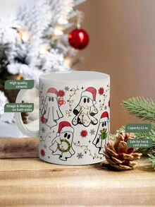 1 cái 11oz Cốc ma vui nhộn Giáng sinh Ông già Noel Cốc ma dễ thương Cốc cà phê Giáng sinh Quà tặng Giáng sinh Cốc mùa đông Cốc ngày lễ Giáng sinh Quà tặng cho cô ấy, Cách nhiệt, Có thể tái sử dụng, Chỉ rửa tay, Cốc đựng nước, Trang trí Giáng sinh, Quà tặng sinh nhật, Năm mới, Lễ tạ ơn, Tiệc tùng, Đồ uống mùa hè và mùa đông, Thích hợp cho đồ uống nóng hoặc lạnh, Đồ dùng nhà bếp, Ngày lễ tình nhân, Lễ kỷ niệm, Đám cưới, Lý tưởng cho nước trái cây, Sữa, Quà tặng cho anh ấy - Nhiều màu - Xem 6