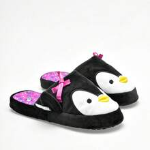 Pakar Zapaterias HUARACHETAS SLIPPERS FOR GIRLS BLACK WHITE - Black - View 5