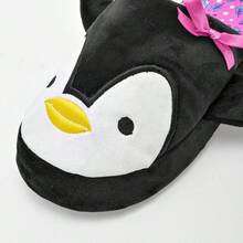 Pakar Zapaterias HUARACHETAS SLIPPERS FOR GIRLS BLACK WHITE - Black - View 4