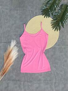 Tank Top For Children's Girls - Rosa - Ver 2