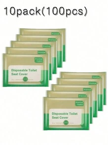 一次性可冲散纸质马桶座垫，便携式旅行马桶座垫，适用于成人如厕训练、飞机、公路旅行、露营、酒店、返校季 - 白色 - 查看 13