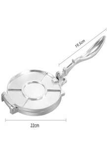 1 PC 16CM DIY Tortilla Press Maker Aluminium Alloy Manual Corn Tortillas Dough Pressing Tools Kitchen Bakeware Cooking Accessories
