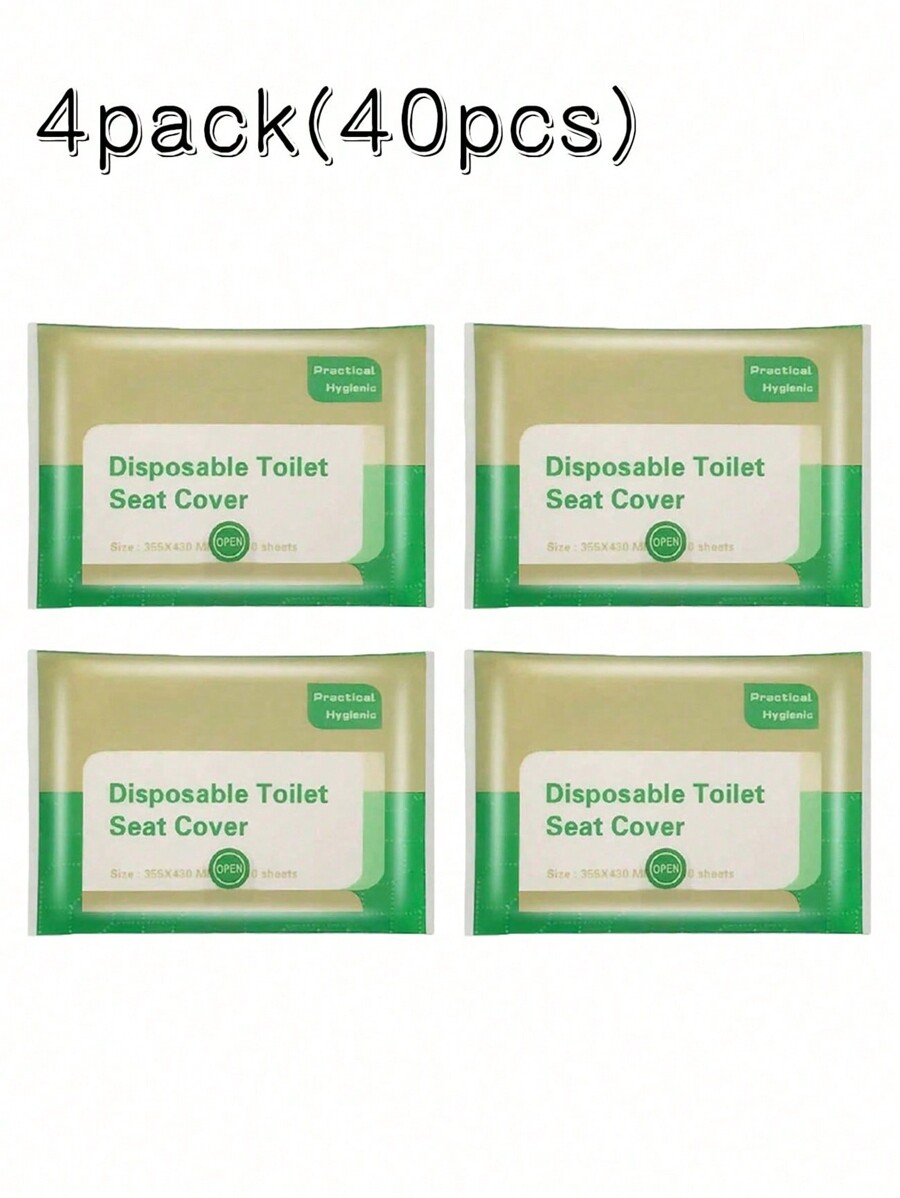 Toilet Seat Cover Disposable Flushable Paper Travel Toilet Seat Cover