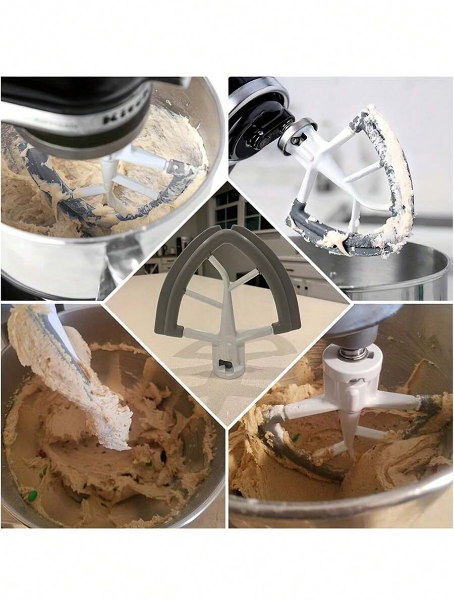 1pc Flex Edge Beater For KitchenAid TiltHead Stand Mixer, 4.55 Quart