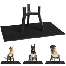 Metal Raised Dog Bowl Stand For Extra Large And Large Dogs, Adjustable Width For 7-10.6" Dog Food & Water Bowls, Single Tall Elevated Dog Bowls Holder (Bowl Not Included)