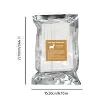 200g/400g椰子油羊奶芦荟皂基块纯天然手工皂基节日礼品实验工艺皂基 - 白色 - 查看 14