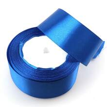 1 卷 40 毫米宽彩虹色缎带，18 种颜色 25 码工艺缎带适用于 DIY 花束、礼品包装、蝴蝶结、婚礼、淋浴、圣诞节家居装饰 - 多色40mm - 查看 8