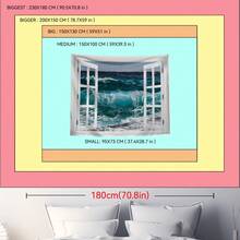 1 tấm thảm treo tường bằng vải polyester hình cửa sổ, dùng cho phòng khách, phòng ngủ, trang trí tường văn phòng, trang trí nhà cửa & tiệc tùng, rèm cửa hình chữ nhật trang trí tường bếp có rèm, đi kèm 3 đinh treo tường và 2 kẹp, trang trí nhà cửa, trang trí phòng, cờ cho phòng, thảm treo tường - Nhiều màu - Xem 9