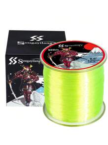 SOUGAYILANG 500M魚線尼龍線7.0-38磅魚線 - 黃色 - 查看 3