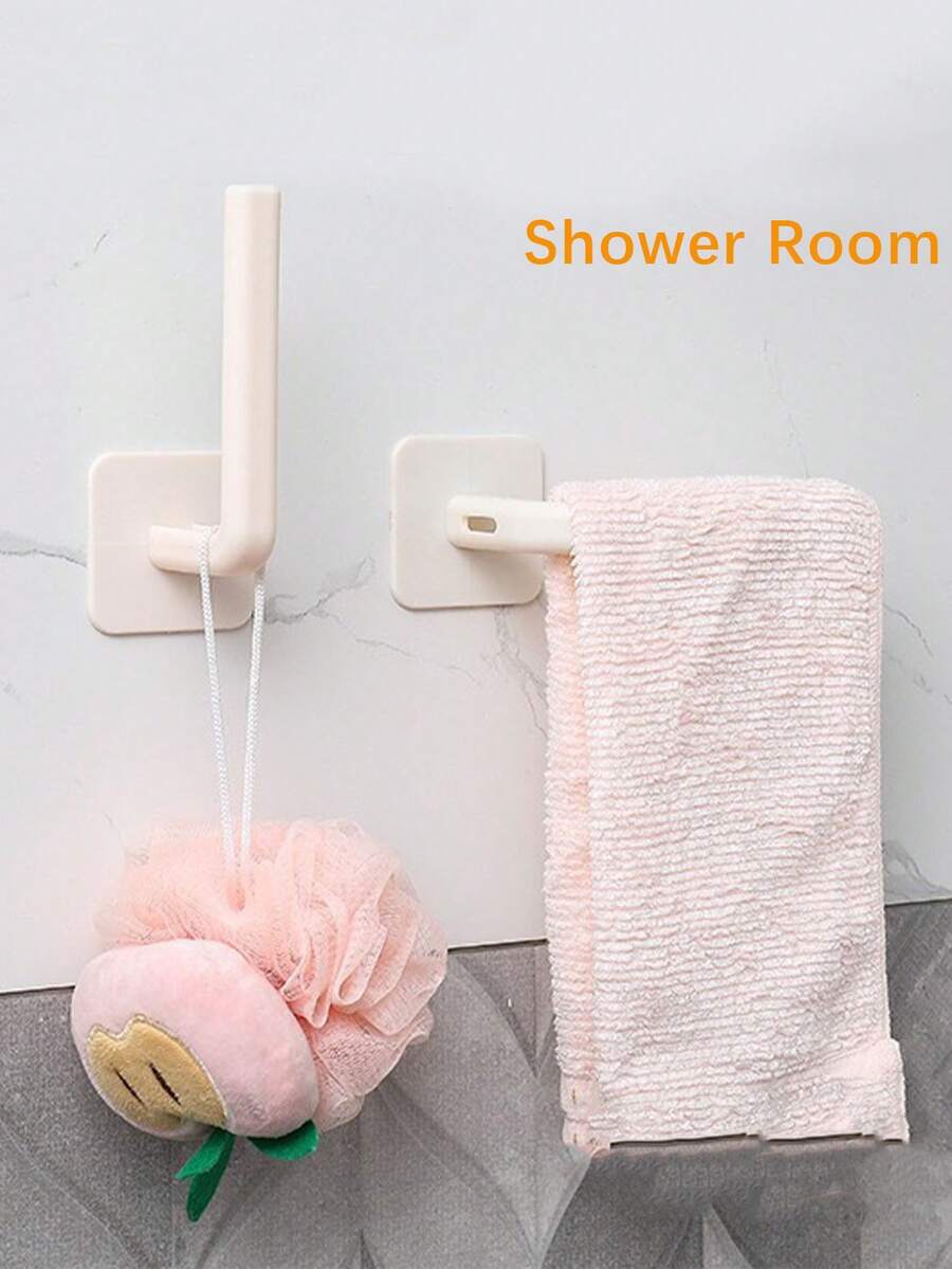 3pcs MultiFunction LShaped Hook, Home Kitchen Pot Lid Holder Cup