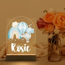 هدية إضاءة ليلية شخصية - إضاءة ليلية لمكتب قابلة للتخصيص - هدية مثالية للتخرج وديكور الغرفة والزفاف وعيد الأم وعيد الأب والأعياد الميلاد وموسم العودة إلى المدرسة