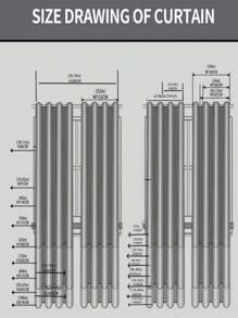 1 件刺绣花卉半透明窗帘，时尚藤蔓设计窗帘，轻薄，隔热，适用于客厅和卧室，顶部带孔眼，适合户外活动 - 白色 - 查看 3