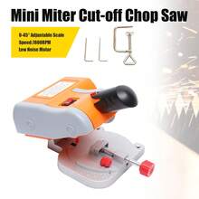 Mini Bench Cut-Off Saw Set With A High Speed Steel Blade 7800r/Min - Multicolor - View 3