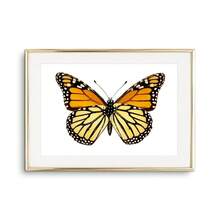 1pc Tranh Canvas Nghệ Thuật Treo Tường Hình Con Bướm Áp Phích Và Tranh In Sinh Vật Đẹp Trang Trí Phòng Khách Phòng Ngủ Quà Tặng Cho Người Yêu Côn Trùng Không Có Khung - Nhiều màu - Xem 33