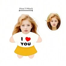 Personalized Mini Pillow - Soft Double-Sided Polyester Cushion With The Words "I Love You" Printed On It, Suitable For All Seasons, Perfect As A Couple Gift, Handmade Home Decoration Embellishing Christmas Gifts,Season Picks,Toys & Games,Customized Kids Dolls & Stuffed Toys - Upload Picture Customization - View 15