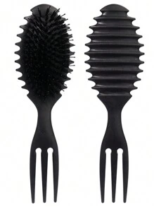 Hair brushes-UK+EU 2025 专业卷发梳，打造完美卷发、波浪和螺旋发型 - 不毛躁，顺滑易梳，沙龙级造型