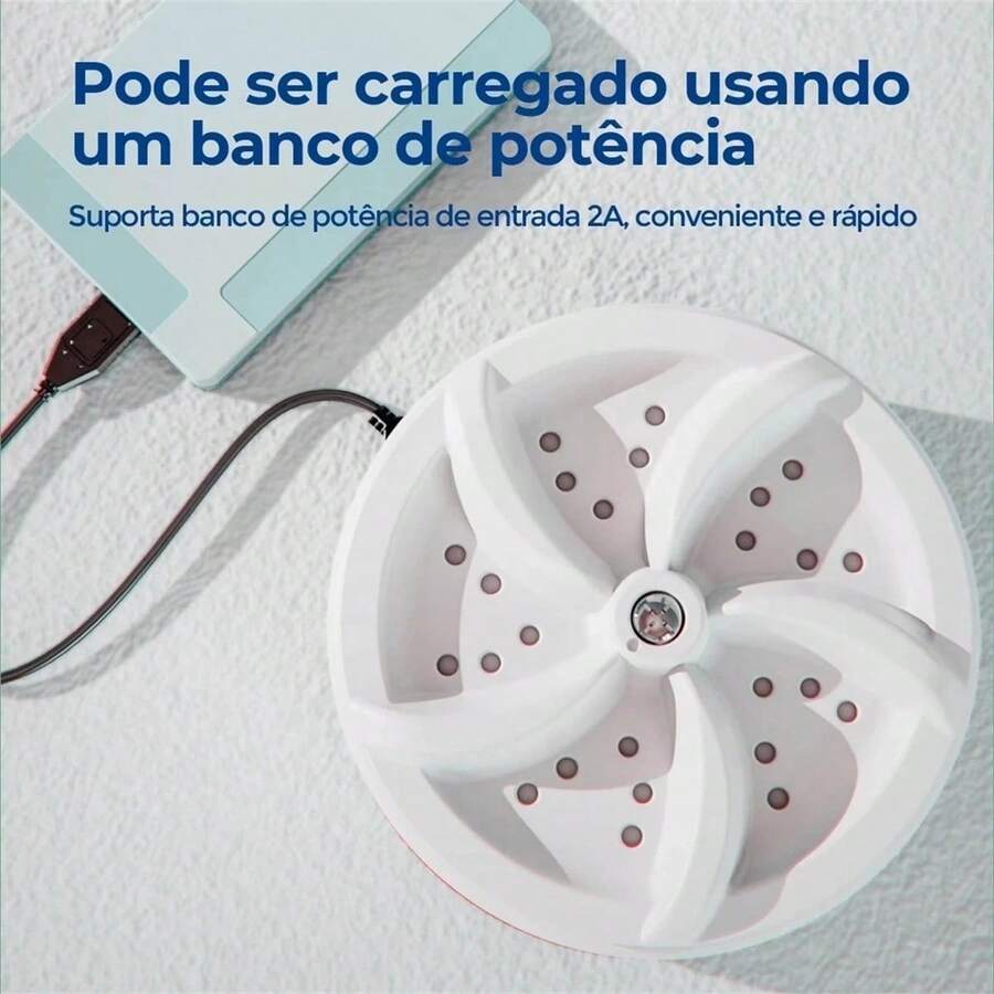 Mini Washing Machine Clothes Cloths Towels In Bucket Portable