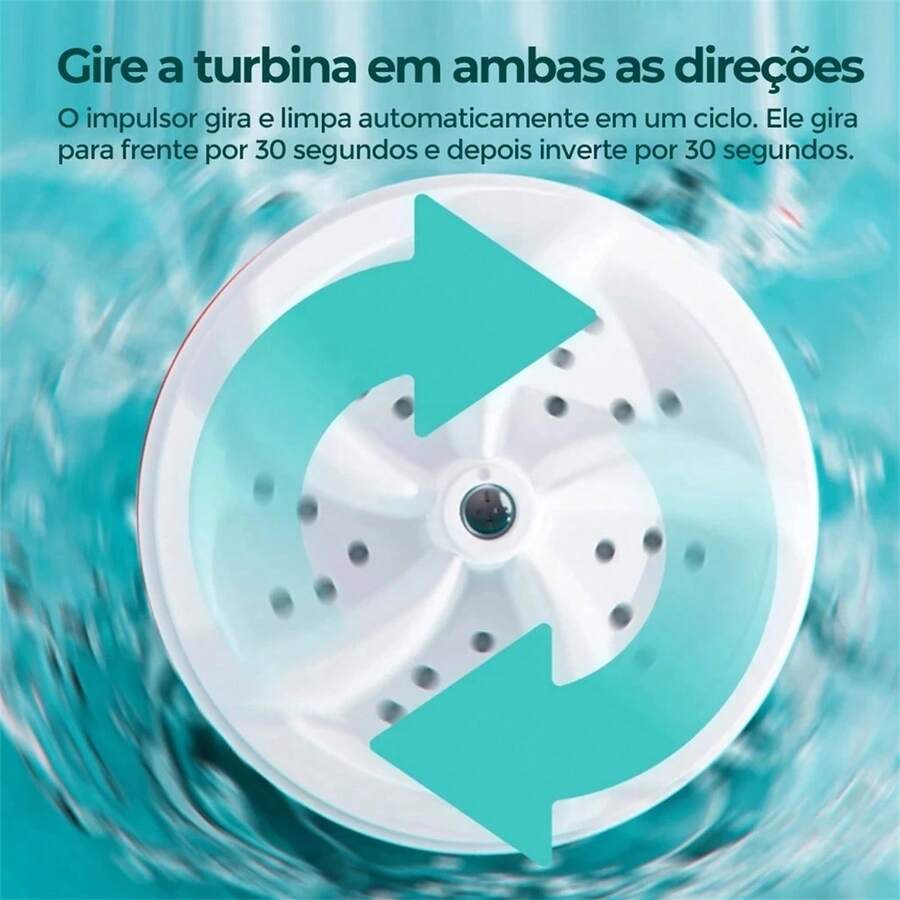 Mini Washing Machine Clothes Cloths Towels In Bucket Portable