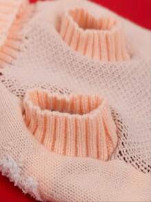 Pet Sweater Christmas Thickened Knitted Warm Pattern Dog Cat Clothes - Pink - View 3