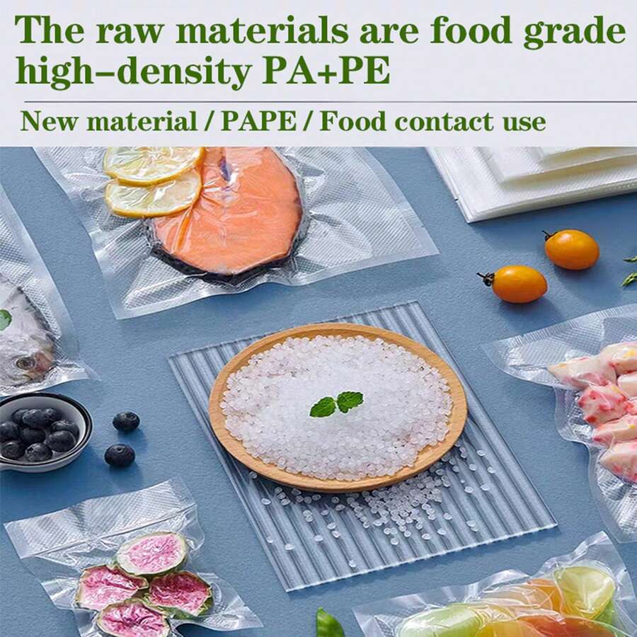 2 Rolls Of Different Size Combinations Of 5m Vacuum Sealed Bag, For