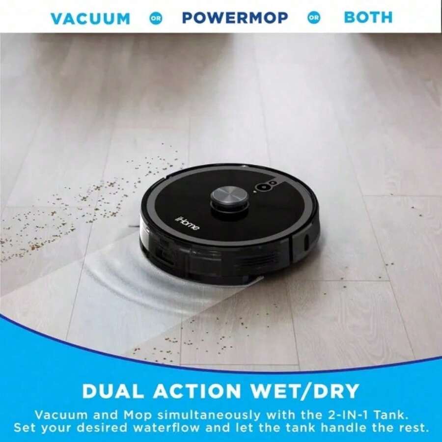 AutoVac Nova S1 Pro Self Empty 360 LIDAR Mapping Robot Vacuum