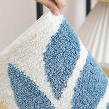 1 tấm thảm phòng tắm bằng vải cashmere siêu mềm có họa tiết lá - Chống trượt, Có thể giặt bằng máy, Khô nhanh, Thích hợp cho vòi sen và bồn tắm, Thoải mái, Thảm trải sàn trang trí - Nhiều màu - Xem 4