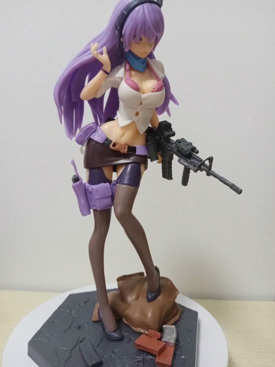 Purple Anime Figure, Made Of High-Quality PVC Material, Intricately Carved. This Cool Anime Figure Is A Creative Model Featuring A Cute Anime Girl, Suitable For Collectors And Gift Givers. It Can Be Used As Home Decor Or A Car Ornament, And It's Perfect For Anime Fans As A Christmas, Halloween, Or Holiday Gift.