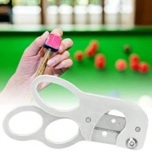 1 Edelstahl Pool Stangen Spitze Billard Club Reparatur Werkzeug Zubehör für Amerikanische Acht Bälle Nacht Queue