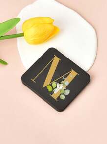 Customized Photo Mirror, Square Folding Portable Travel Mirror, Can Customize Photos, Compact Pocket Makeup Mirror, Anniversary Gift, Photo Gift For Girlfriend, Pets, Family, Friends - Multicolor - View 4