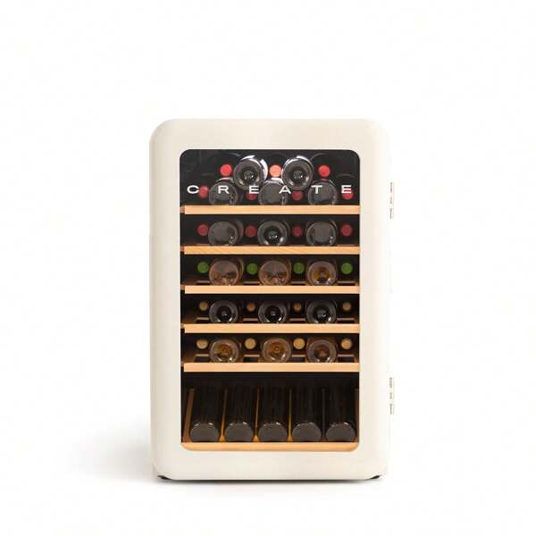 Create Elektrischer Weinkühler im Retro-Stil für 45 Flaschen – ✅ Versand in 24–48 Stunden in Spanien (Halbinsel) – WINECOOOLER RETRO