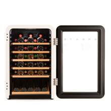 Create Vinoteca eléctrica de estilo retro para 45 botellas - ✅​ Envío en 24-48H en España (península) - WINECOOLER RETRO - Beis - Ver 4