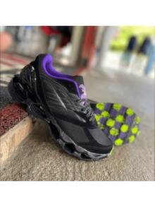 Men's And Women's Sneakers M Z N LS Sports Launch Black Lotus Flower 34 To 43 - 黑色 - 查看 3