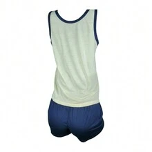 Women's Pajamas Shorts With Straps And Tank Top Character Print Polyester - Nhiều màu - Xem 2