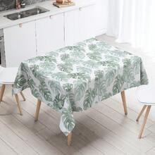 1 tấm khăn trải bàn họa tiết lá rùa dùng cho gia đình, phòng khách, phòng ăn, nhà bếp, phòng học, không thấm nước, không thấm dầu, có thể giặt được - Nhiều màu - Xem 1