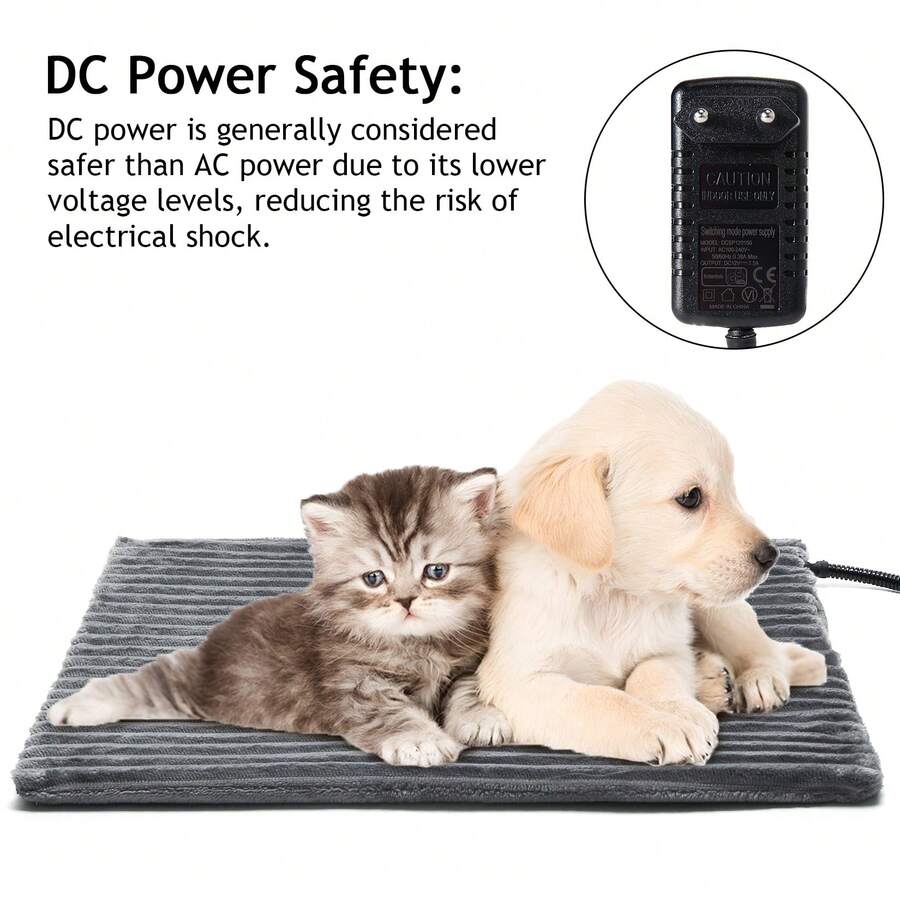 Pet Heating Pad For Cat Dog, Outdoor Indoor Waterproof Electric Heated