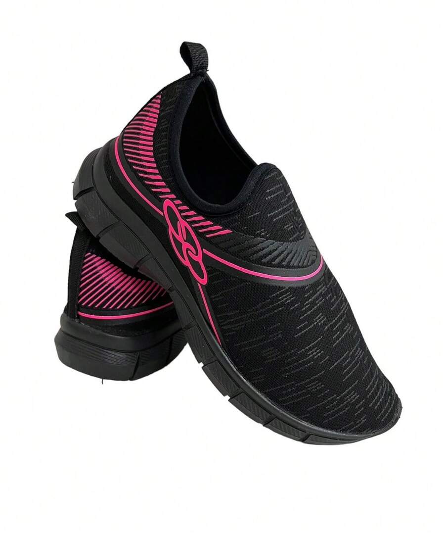 Women's Versatile Fitness Sneakers Easy Fit JG Sports 2024 - 玫紅色 - 查看 1