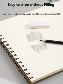 1 Sổ phác thảo, Bảng phác thảo gáy xoắn, 1 Gói 30 Tờ, Sổ phác thảo nghệ thuật không axit, Giấy phác thảo nghệ thuật vẽ và viết, Thích hợp cho họa sĩ mới vào nghề làm quà tặng Giáng sinh - Nhiều màu - Xem 8