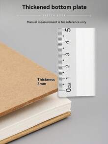 1 Sổ phác thảo, Bảng phác thảo gáy xoắn, 1 Gói 30 Tờ, Sổ phác thảo nghệ thuật không axit, Giấy phác thảo nghệ thuật vẽ và viết, Thích hợp cho họa sĩ mới vào nghề làm quà tặng Giáng sinh - Nhiều màu - Xem 6