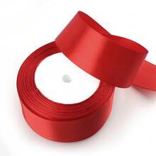 1 卷 40 毫米宽彩虹色缎带，18 种颜色 25 码工艺缎带适用于 DIY 花束、礼品包装、蝴蝶结、婚礼、淋浴、圣诞节家居装饰 - 多色40mm - 查看 13