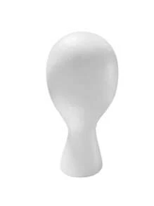 假髮支架 - 高身女模特假髮支架和底座,適用於髮型、模特和展示髮型、帽子、髮飾和面罩 - 適用於家庭、沙龍和旅行 - 白色 - 查看 5