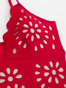 2025 New Arrival European & American Stylish One-Piece Swimsuit + Cover Up Dress Set For Women