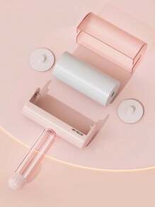 1 件可重复使用粘毛刷滚筒，可水洗除毛器，适用于衣服、家具、地毯、宠物毛发去除