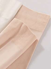 1/2/3 pary aksamitnych skarpet damskich, jednokolorowe, do połowy łydki, skarpetki na łydki, ocieplacze na nogi, skarpetki za kostkę, długie skarpetki, podkolanówki, odpowiednie na jesień i zimę, Y2K, przytulne - Wielokolorowe - Zobacz 6