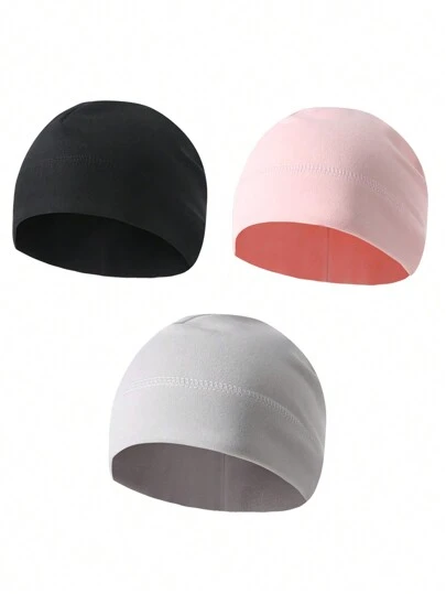 Outdoor Skull Cap Helmet Liner & Running Beanie For Men, Winter Running Hat, Thermal Cycling Hat