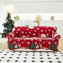 1 vỏ bọc ghế sofa polyester Giáng sinh, vỏ bọc ghế sofa đàn hồi cho phòng khách, tấm bảo vệ ghế sofa có thể tháo rời chống thú cưng, đồ trang trí nhà cửa - Nhiều màu - Xem 5
