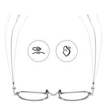 超轻纯钛方框7g，极简风格超薄纯钛商务小框复古眼镜，设计师纯色钛经典4季 - 多色 - 查看 8