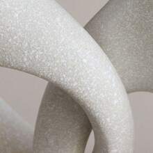 Monaco Ceramic Vase Pair - Light Grey - View 4